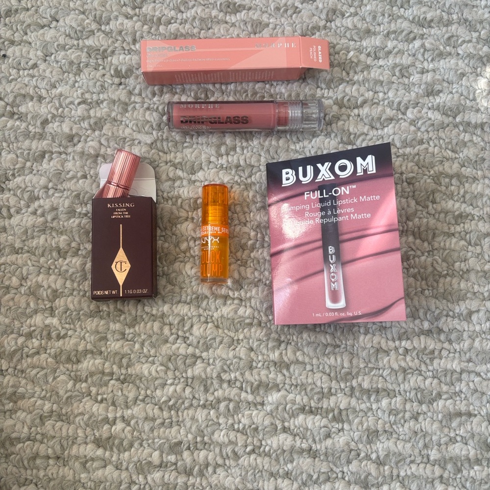 🌸 3/$15 NWT: Lipstick and lip gloss mini set